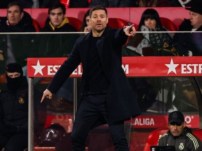 تشابي ألونسو مدرب ريال مدريد خلال مواجهة جيرونا بالدوري الإسباني - 30 نوفمبر 2025 - Real Madrid FC