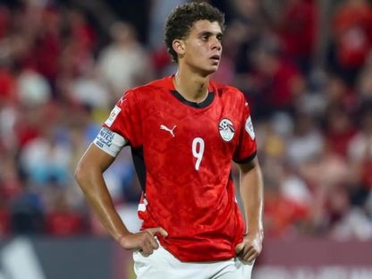 حمزة عبد الكريم لاعب منتخب مصر للناشئين تحت 17 عاماً - efa.eg/x