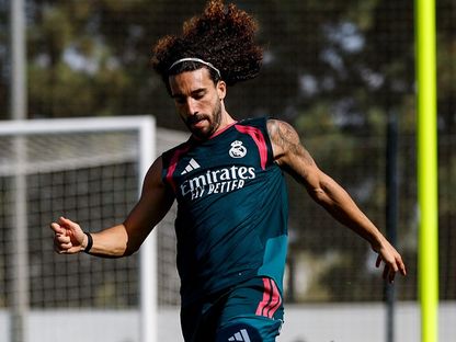 مارك كوكورييا لاعب ريال مدريد خلال تدريب - 20 أغسطس 2026 - X/@realmadridarab