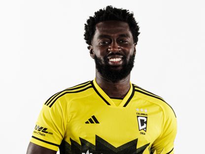 ديريك جونز بقميص كولومبوس كرو الأميركي - 3 مارس 2025 - X/ColumbusCrew