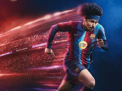 صورة مُركبة لكريم أديمي لاعب برشلونة الجديد - 23 يوليو 2026 - fcbarcelona