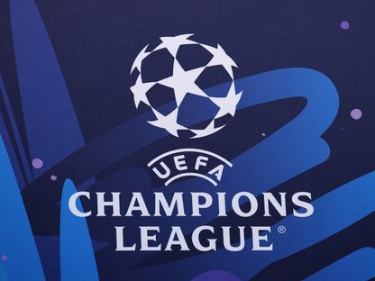 شعار دوري أبطال أوروبا قبل قرعة مرحلة خروج المغلوب - 31 يناير 2025 - REUTERS