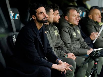 ألفارو أربيلوا مدرب ريال مدريد خلال مواجهة ليفانتي في الليغا - 17 يناير 2026 - Reuters