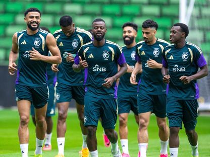 خلال تدريب للمنتخب السعودي في كأس العالم - 20 يونيو 2026 - X/@SPA_Spor