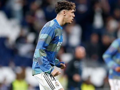 تياغو بيتارش لاعب ريال مدريد الصاعد قبل مواجهة خيتافي في الدوري الإسباني - 2 مارس 2026 - X@realmadrid