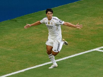 المهاجم غونزالو غارسيا من مباراة ريال مدريد ويوفنتوس بكأس العالم للأندية - 1 يوليو 2025 - Reuters