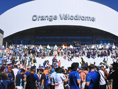 ملعب "أورانج فيلودروم" قبل مباراة بين أولمبيك مارسيليا وباريس أف سي - 23 أغسطس 2025 - REUTERS