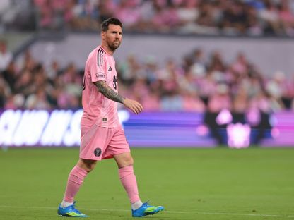 ليونيل ميسي خلال مباراة بين إنتر ميامي وأوستن أف سي - 4 أبريل 2026 - Sam Navarro-Imagn Images