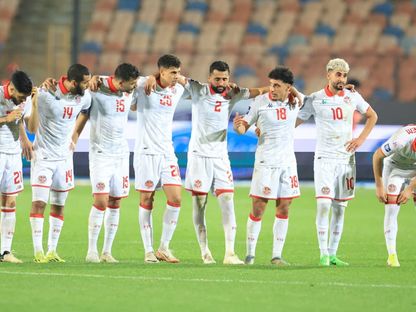 لاعبون من منتخب تونس خلال دورة في مصر - 23 مارس 2024 - X/FTF_OFFICIELLE
