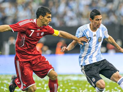 أنخل دي ماريا في مباراة الأرجنتين وكندا المنتهية بفوز التانغو 5-0 - Argentina/x