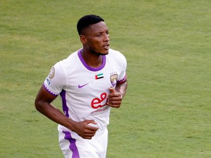 كودجو لابا يحتفل بهدف العين الأول في مرمى الوداد بكأس العالم للأندية - 26 يونيو 2025 - Reuters