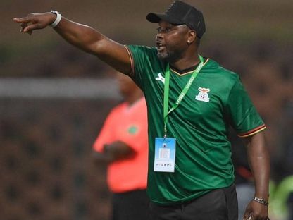 موسى سيشوني مدرب منتخب زامبيا - صورة متداولة