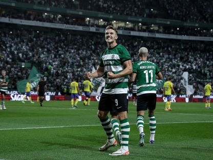 السويدي فيكتور غيوكيريس نجم سبورتينغ لشبونة يُشعل الميركاتو الصيفي - 4 يونيو 2025 - X/SportingCP