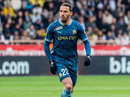 الجزائري إسماعيل بن ناصر بقميص أولمبيك مارسيليا - 13 يونيو 2025 - X/OM_Officiel