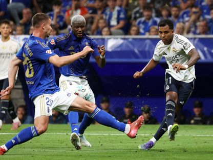 رودريغو خلال مواجهة ريال مدريد وريال أوفييدو في الدوري الإسباني - 25 أغسطس 2025 - REUTERS