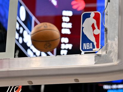 شعار دوري كرة السلة الأميركي - IMAGN IMAGES via Reuters Connect