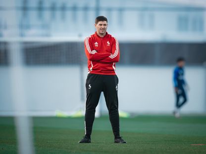 الإنجليزي ستيفن جيرارد مدرب الاتفاق السعودي - 28 يناير 2025 - X/@Ettifaq