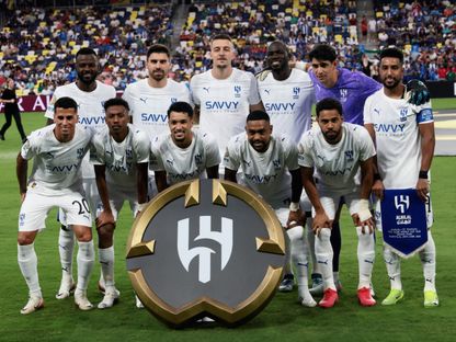 فريق الهلال السعودي قبل انطلاق مباراته مع باتشوكا في مونديال الأندية - 27 يونيو 2025 - Reuters