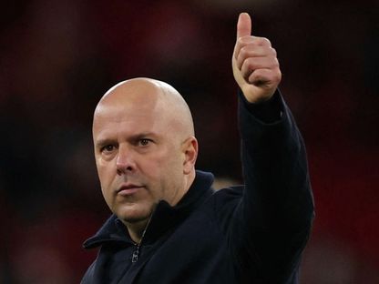 أرني سلوت في مباراة ليفربول وولفرهامبتون بالدوري الإنجليزي - 27 ديسمبر 2025 - Reuters