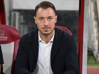 ماتياس يايسله مدرب الأهلي في مباراة النجمة بالدوري السعودي - 23 أكتوبر 2024 - X/@aawsat_spt