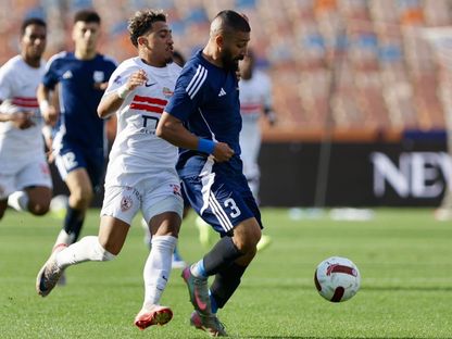 خوان بيزيرا جناح الزمالك خلال مواجهة إنبي في الدوري المصري - 27 أبريل 2026 - x@Enppi_Club
