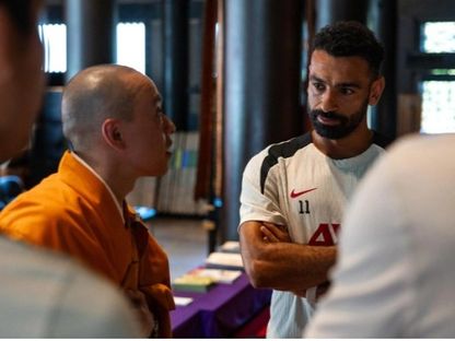 محمد صلاح يزور معبد إيكوين في اليابان خلال جولة ليفربول الآسيوية - 28 يوليو 2025 - liverpoolfc.com