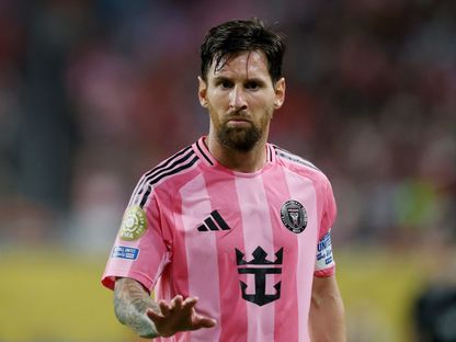 ليونيل ميسي من مباراة فريقه إنتر ميامي أمام الأهلي المصري بكأس العالم للأندية - 14 يونيو 2025 - Reuters