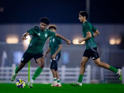 الحصة التدريبية الأخيرة لمنتخب السعودية تحت 17 عاماً قبل مواجهة مالي بكأس العالم للناشئين - 10 نوفمبر 2025 - X/SaudiNT