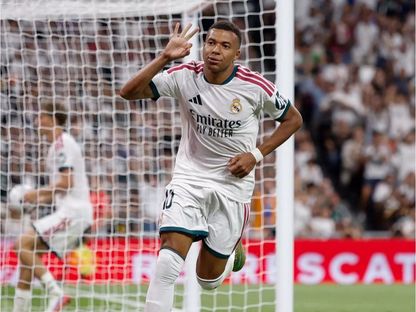 كيليان مبابي بعد تسجيله هاتريك لريال مدريد في مرمى ريال سوسيداد - 26 أغسطس 2026 - realmadrid.com