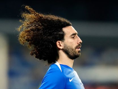 مارك كوكوريا قبل مباراة نابولي وتشيلسي بدوري أبطال أوروبا - 28 يناير 2026 - Reuters