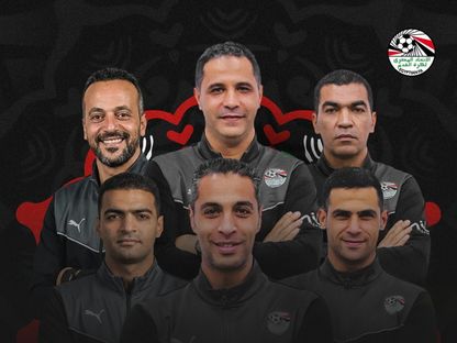 طاقم التحكيم المصري لمباراة الجزائر والكونغو الديمقراطية في ثمن نهائي كأس أمم إفريقيا 2025 - 2 يناير 2025 - X/@EFA