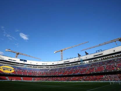 ملعب كامب نو خلال مباراة برشلونة وريال أوفييدو بالدوري الإسباني - 25 يناير 2026 - Reuters