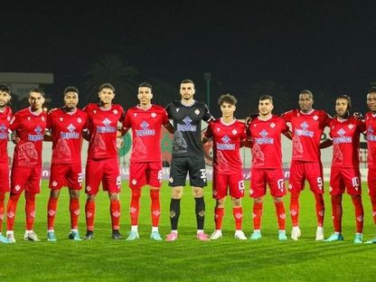 فريق الوداد الرياضي قبل مواجهة شباب السوالم في الدوري المغربي - 14 فبراير 2024 - X/WACofficiel