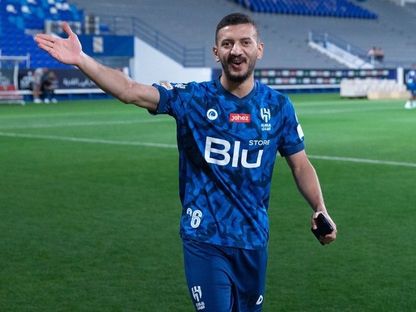 عبد الإله المالكي لاعب فريق الهلال السعودي - X/Alhilal_FC