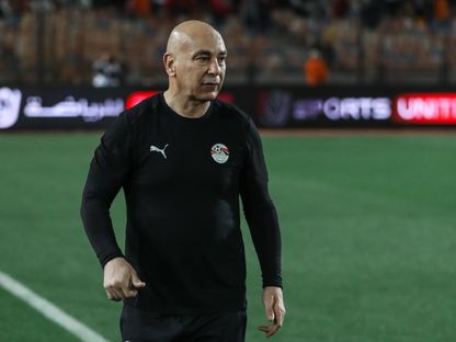 حسام حسن مدرب مصر خلال مواجهة سيراليون بتصفيات كأس العالم - 25 مارس 2025 - X@EFA