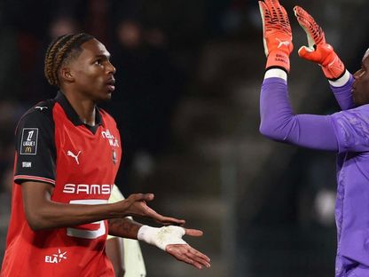 جيريمي جاكيه مدافع نادي رين الفرنسي - Reuters