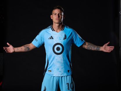 خاميس رودريغيز لاعب مينيسوتا يونايتد الجديد - 6 فبراير 2026 - X/@jamesdrodriguez