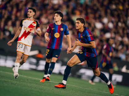 حمزة عبد الكريم خلال مباراة بين برشلونة ورايو فايكانو - 31 أغسطس 2026 - fcbarcelona.es