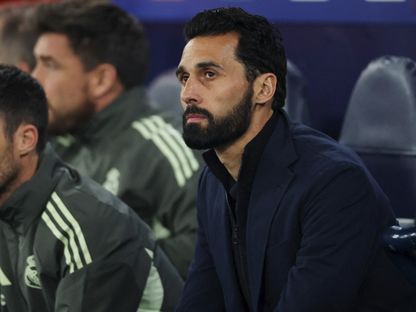 مدرب ريال مدريد ألفارو أربيلوا قبل مباراة ضد مانشستر سيتي في دوري أبطال أوروبا - 17 مارس 2026 - Action Images via Reuters