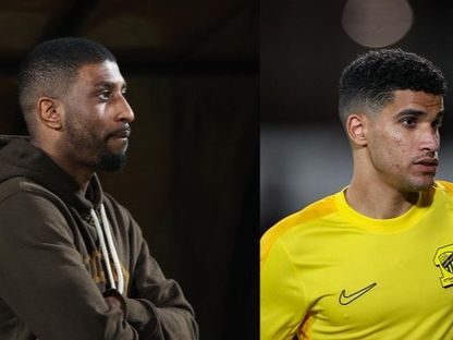 صورة مركبة لحامد الغامدي وأحمد شراحيلي - X/@ittihad