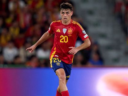 بيدري غونزاليس من مباراة إسبانيا وجورجيا بتصفيات أوروبا المؤهلة لكأس العالم - 12 أكتوبر 2025 - X/Pedri