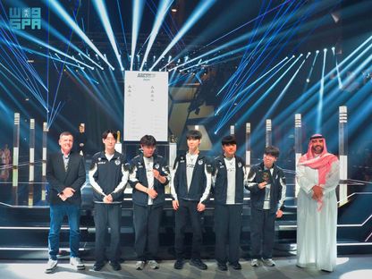 تتويج Gen.G بلقب لعبة League of Legends بكأس العالم للألعاب الإلكترونية - 20 يوليو 2025 - X/@SPA_Spor