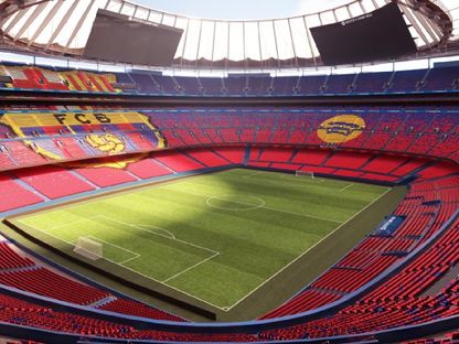تصميم ملعب برشلونة الجديد سبوتيفاي كامب نو - 25 سبتمبر 2024 - X/@BarcaUniversal