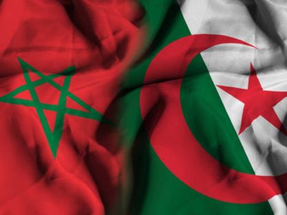 علم الجزائر والمغرب - Getty