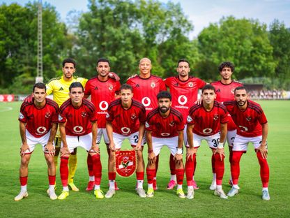 تشكيلة الأهلي المصري في مواجهة يوروبا الإسباني ودياً - 14 أغسطس 2026 - X@AlAhly