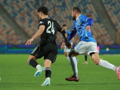 من مباراة زد والمقاولون العرب في مجموعة الهبوط بالدوري المصري - 6 أبريل 2026 - ArabContractorsFC/facebook