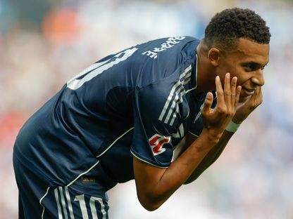 كيليان مبابي مهاجم ريال مدريد يحتفل بهدفه أمام ريال سوسيداد بالدوري الإسباني - 13 سبتمبر 2025 - Real Madrid FC