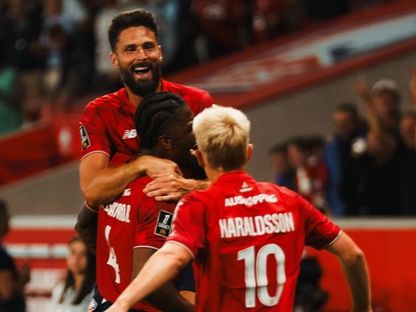 جيرو يسجل هدف فوز ليل أمام موناكو في الدوري الفرنسي 25-8-2025 - @losclive/x