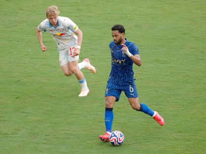 رينان لودي خلال مباراة بين الهلال وسالزبورغ في كأس العالم للأندية - 23 يونيو 2025 - Reuters