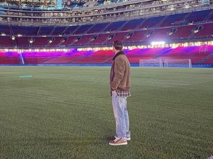 ليونيل ميسي يزور ملعب كامب نو الخاص ببرشلونة وينشر الصورة - 10 نوفمبر 2025 - IG/leomessi